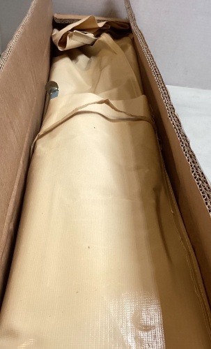 Large Waterproof Cotton Canvas Bell Tent, Beige, May Be Missing Hardware - Lot 137