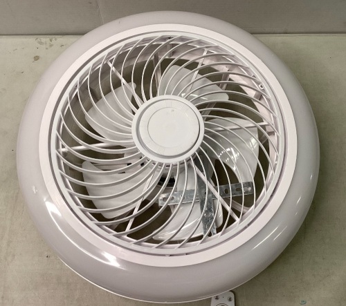 Ceiling Fan Light w/ Remote Control - Lot 191