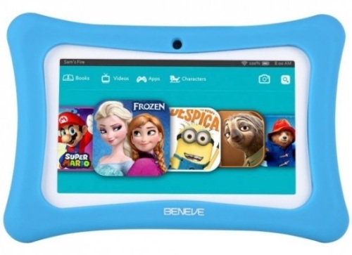 Beneve Kids Tablet PC, Blue - Lot 208