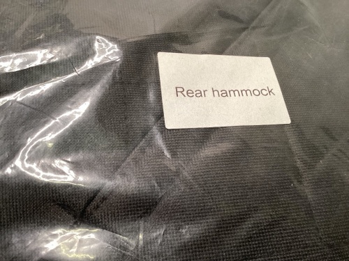 Rear Seat Cover/Pet Hammock - Lot 214