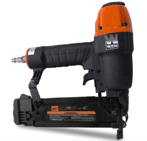 WEN 61721 18-Gauge 3/8-Inch to 2-Inch Pneumatic Brad Nailer, Untested, Appears New - Lot 236