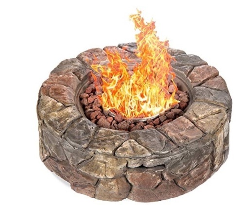 30,000 BTU Gas Fire Pit, May Be Missing Hardware - Lot 247