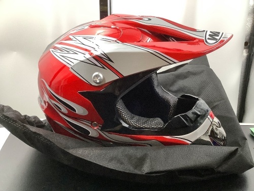 DOT WLT-125 ATV Dirt Bike UTV Off Road Helmet, Size M 57-58, E-Commerce Return/Appears New - Lot 253