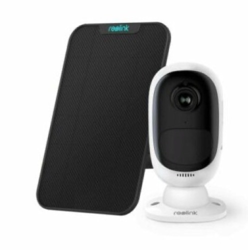 Reolink Argus 2 Wireless Outdoor Security Camera - White, Missing Solar Panel, May Be Missing Other Parts - Lot 271