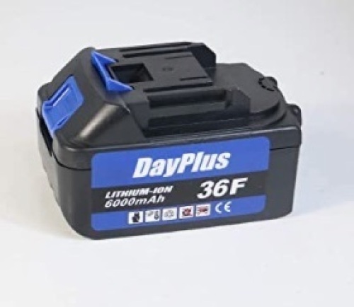 6000mAh Lithium Ion Battery for Impact Wrench, Rechargeable Battery Replacement, E-Commerce Return - Lot 299