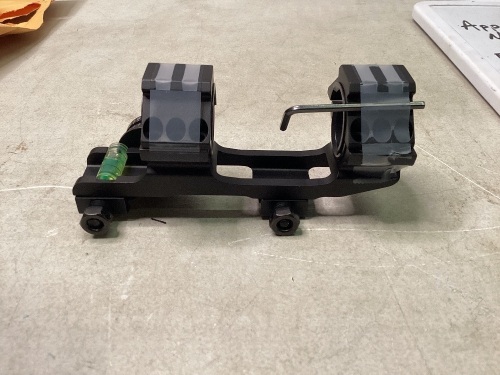Tactical PEPR Dual 30mm/1" Cantilever Scope Rings Rail Mount - Lot 410