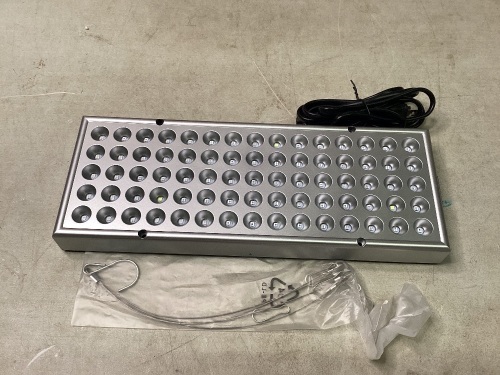 Lot of 4 Full Spectrum LED Grow Lamp, 1 Missing Power Cord & Hanger - Lot 415