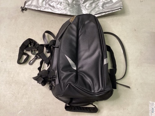 Rough & Road Black Motorcycle Bag - Lot 421