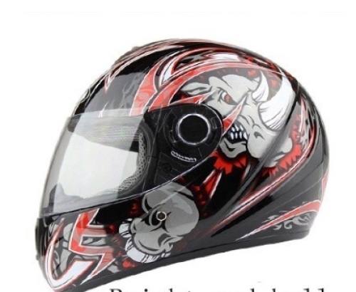 Rhino Motorcycle Helmet - Lot 422
