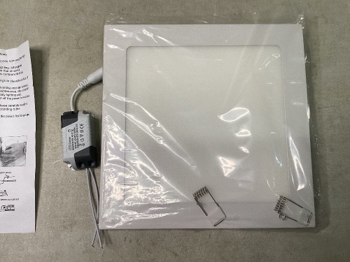 Lot of 10 LED Panel Lights - Lot 444