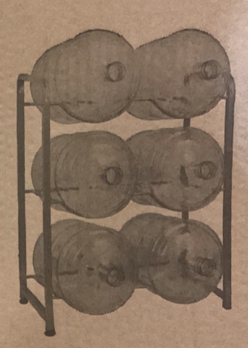 Water Bottle Storage Rack - Lot 877