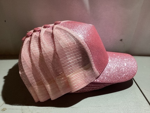 Lot of 5 Pink Sparkle Hats - Lot 840