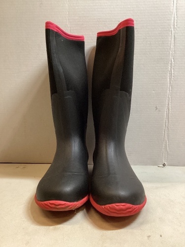 Hisea Waterproof Insulated Neoprene Rubber Boot, Women's 11 - Lot 307