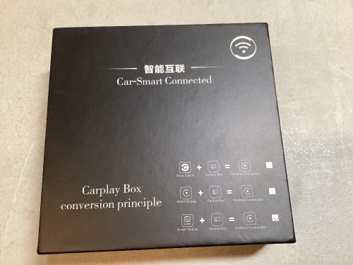 Carplay Box Coversion Principle - Lot 386