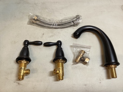 Bathroom Double Handle Split Faucet - Lot 467