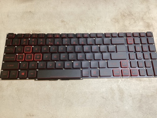 Backlit Keyboard NK115130NE US for Acer Nitro 5&7 AN515-54 AN715-51 - Lot 474