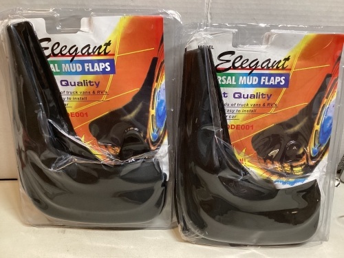 Elegant Universal Mud Flaps - Lot 437