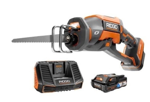Ridgid 18V Octane One-Handed Reciprocating Saw, No Blade, No Battery Pack - Lot 382