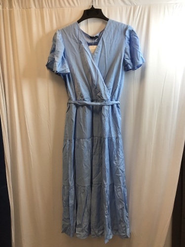 Womens Wrap Front Dress, XL - Lot 192