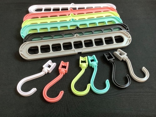 Set of (6) Colorful Hangers - Lot 478