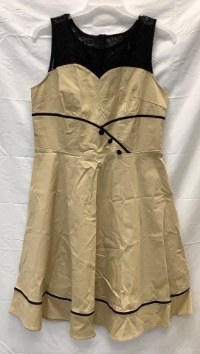 Womens Sleeveless Dress, XL - Lot 636