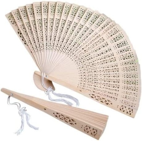 Bag of Handheld Folding Fans - Lot 502