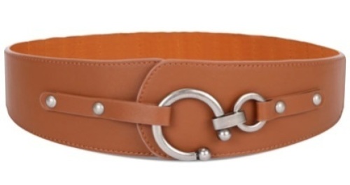 Women's Fashion Wide Stretch Belt w/ Interlock Buckle - Lot 387
