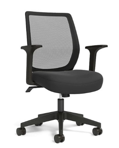 Union & Scale Mesh Back Fabric Task Chair - Lot 51