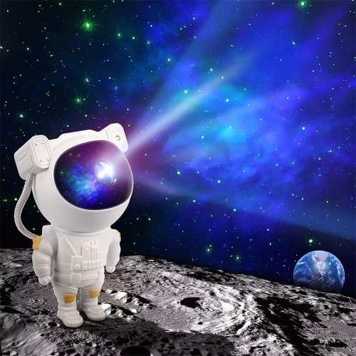 Astronaut Star Projector Galaxy Light - Lot 375