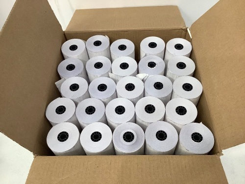 Staples Paper Rolls, 3"x140ft - Lot 303