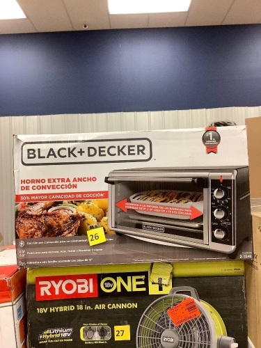 1500 W 8-Slice Stainless Steel Toaster Oven with Broiler - Lot 26