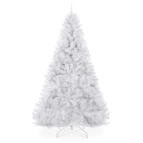 Premium Artificial Pine Christmas Tree w/ 1,000 Tips, Foldable Metal Base - Lot 108