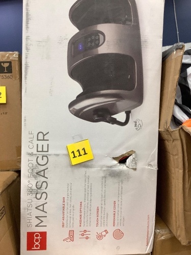 Shiatsu 360 Foot & Calf Massager - Lot 111