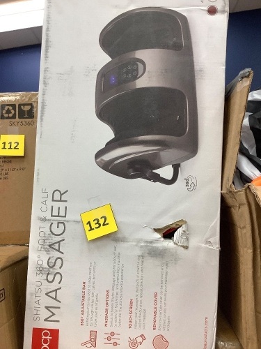 Shiatsu 360 Foot & Calf Massager - Lot 132