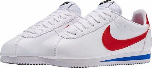 Nike Women's Classic Cortez Leather Sneaker, Size 8.5  - Lot 150