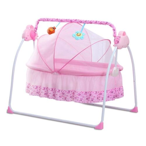 Auto-Swing Electric Baby Crib  - Lot 338