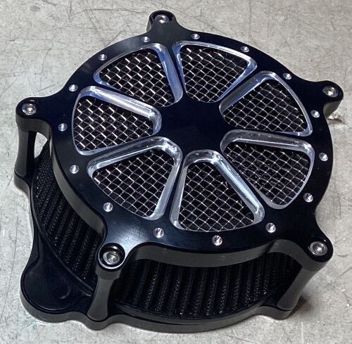 Air Filter Intake Venturi Cut for Harley Touring Dyna FXR Road King - Lot 464