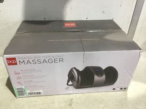 Shiatsu Foot & Calf Massager  - Lot 583