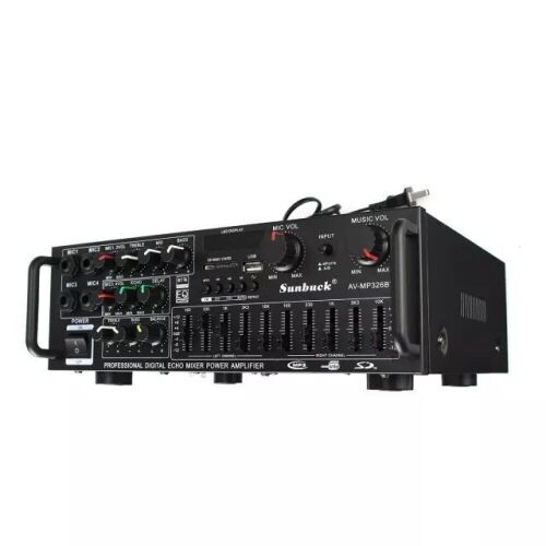 Sunbuck AV-MP326BT 220V 400W 4ohm 2ch EQ Bluetooth Stereo Amplifier - Lot 589