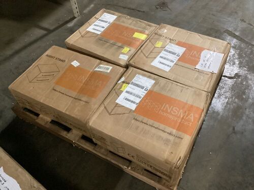 Lot of (4) Insma Night Stands - Lot 615
