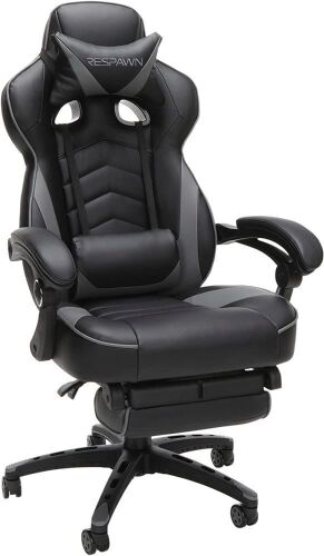 Respawn RSP-110 Ergonomic Gaming Chair - Black/Gray - Lot 623