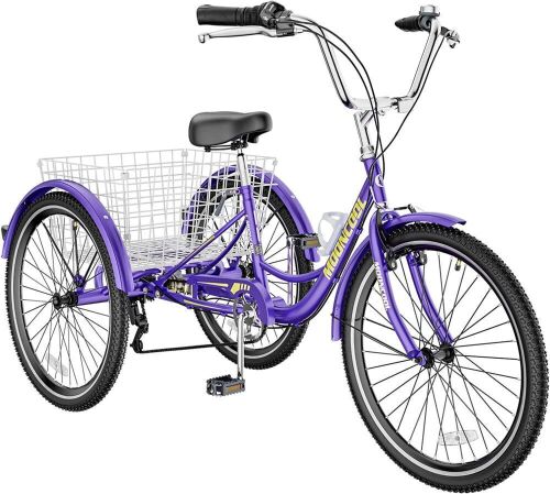 7-Speed Adult Tricycle w/ Basket - Lot 24