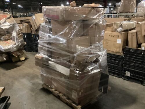 Pallet of Salvage Costway Items - Items May Be Incomplete or Broken - Lot 500