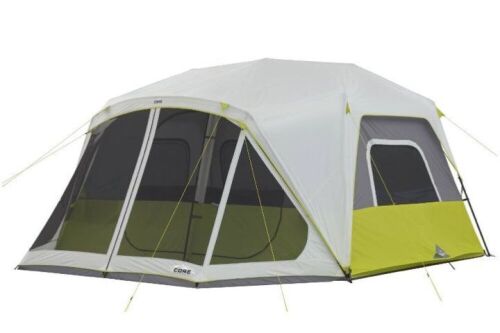Core Equipment 10 Person Instant Cabin Tent with Screen Room - Lot 104