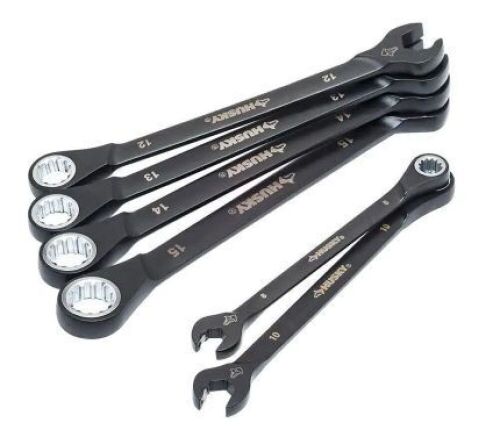 Husky 100-Position Double Ratcheting Wrench Set (6-Piece) - Lot 321