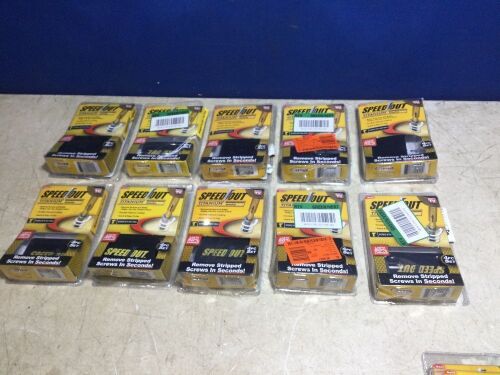 Lot of (10) Speed Out Titanium Screw Extractor (4-Piece) - Lot 320