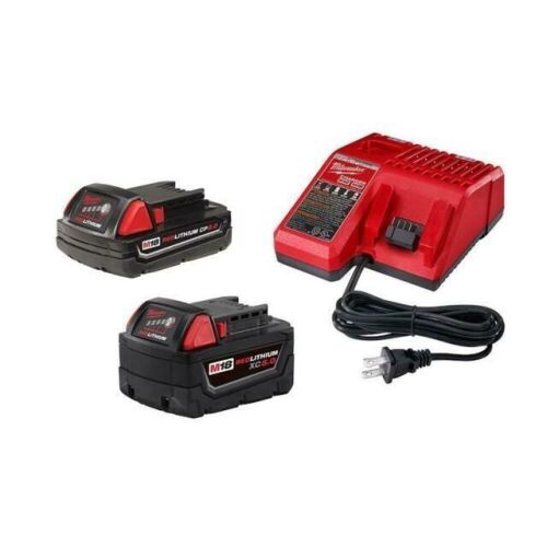 Milwaukee M18 REDLITHIUM XC5.0 Resistant Battery Starter Kit - Lot 83