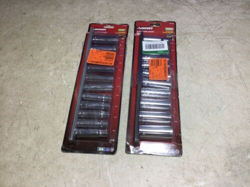 Lot of (2) Husky Deep Socket Set  - Lot 454