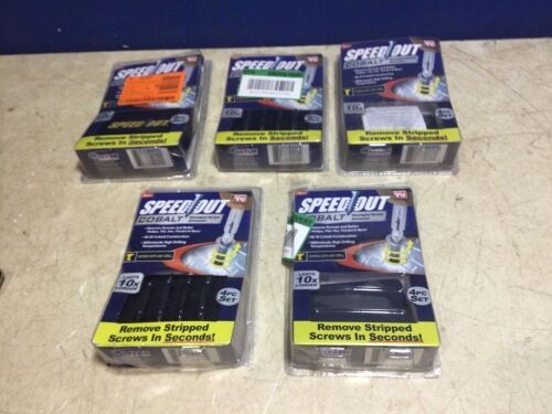 Lot of (5) Speed Out Cobalt Extractor Sets - Lot 1129