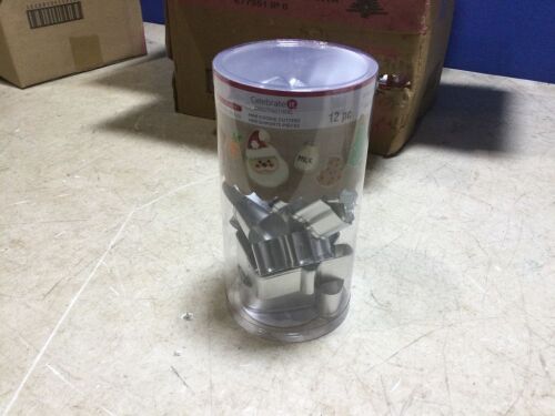 Case of (6) Mini Christmas Cookie Cutter Set, 12 pc  - Lot 496